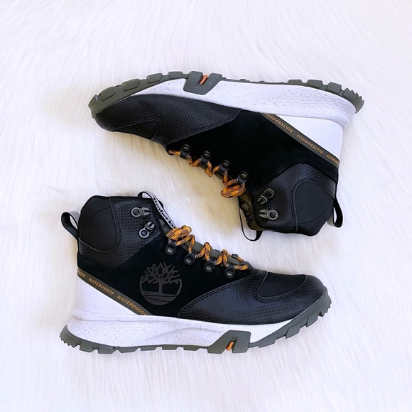 Timberland Men’s Garrison Trail Waterproof Mid Hiker - Picture 5 of 7